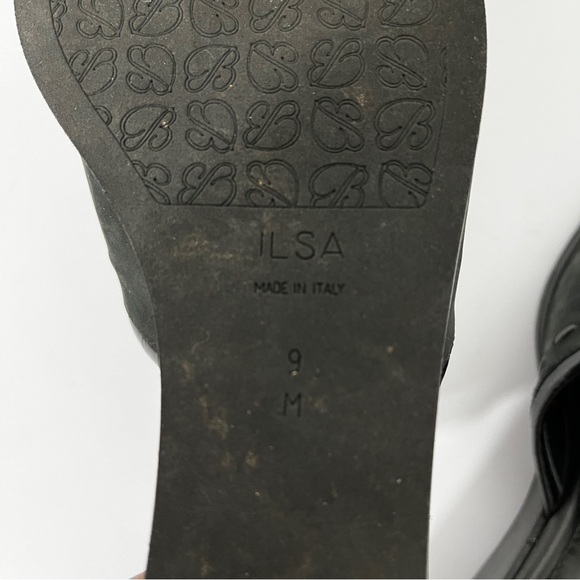 Brighton Ilsa Black Wedge Mules - Picture 7 of 7